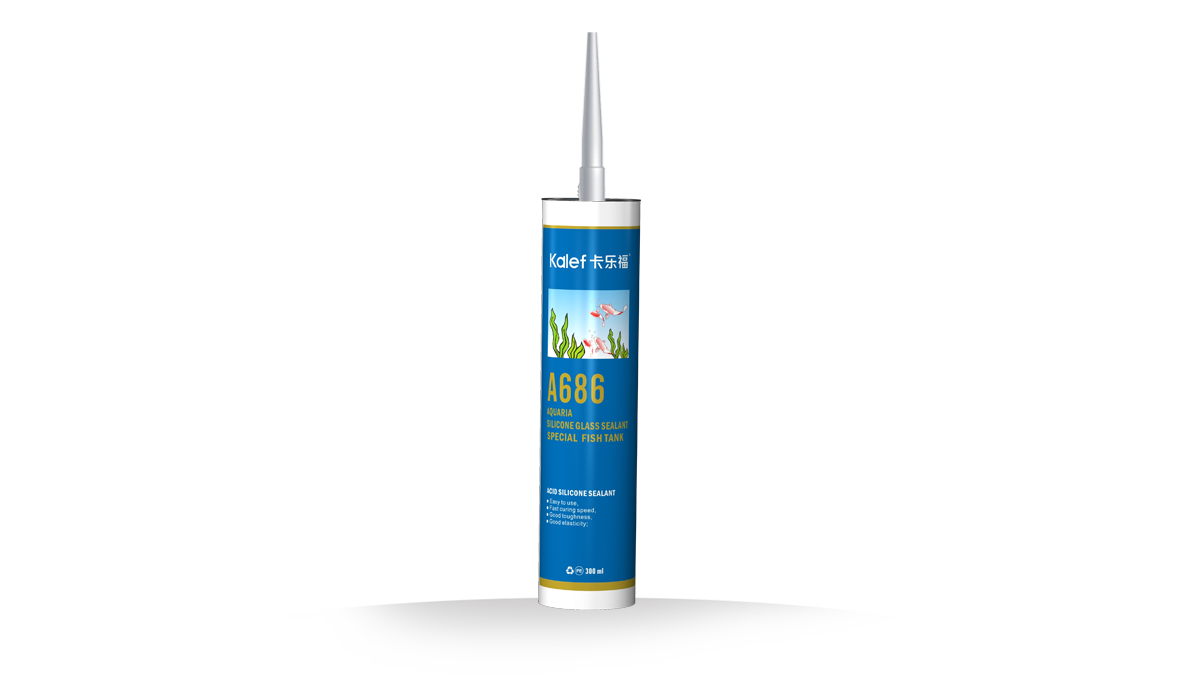 A686 aquaria silicone glass sealant special  fish tank